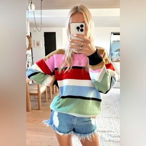 Show Me Your MuMu Ember Striped Sweater